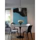 Tavolo Tulip Ø 120 nero ambientazione