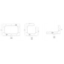 Bancone bar Faz laterale LED dettaglio