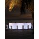 Bancone bar Fiesta curvo LED ambientazione