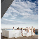 Vela Bancone bar 100x55x115 Vondom ambientazione