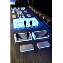 Bancone bar Vela doppia barra 200 LED ambientazione