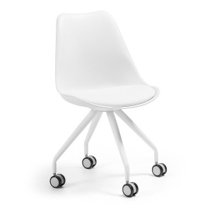 Sedia da ufficio Lars bianco