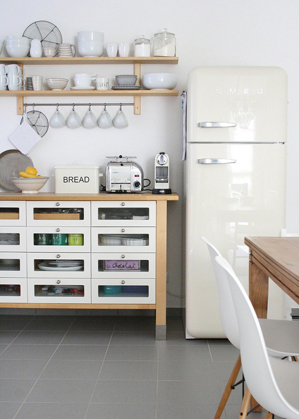 Frigorifero Smeg Fab30rp1 Panna Designperte It Frigorifero Smeg Fab30rp1 Panna Designperte It