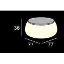 Tavolino TBall luminoso scheda tecnica 