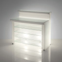 Bancone bar Break Line luminoso ambientazione