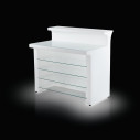 Bancone bar Break Line luminoso ambientazione