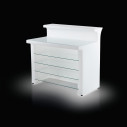 Piano inox per bancone bar Break Line ambientazione