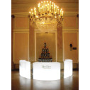 Bancone Snack Bar luminoso ambientazione