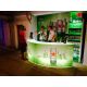 Bancone Snack Bar luminoso ambientazione con personalizzazione