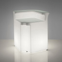 Top inox per bancone bar Break Corner ambientazione