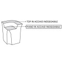Piano inox per bancone bar Jumbo Corner scheda tecnica