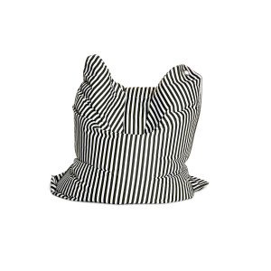 Pouf Fashion Bull Black & White