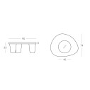 Tavolino Low Lita Table scheda tecnica