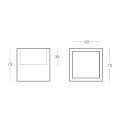 Cubo Open Cube 75 luminoso scheda tecnica