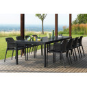 Tavolo Rio 140 Extensible antracite Nardi ambientazione