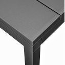 Tavolo Rio 140 Extensible antracite Nardi dettaglio