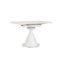 Tavolo allungabile Jonni 85-135 bianco Bizzotto vista