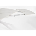 Tavolo allungabile Joakim 160-240x90 bianco Bizzotto dettaglio
