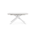 Tavolo allungabile Joakim 160-240x90 bianco Bizzotto vista