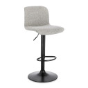 Sgabello bar Rafael nero-beige Bizzotto vista