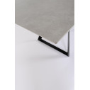 Tavolo allungabile Reeta 120/180x90 nero-grigio Bizzotto dettaglio