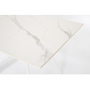 Tavolo allungabile Reeta 120/180x90 bianco-bianco Bizzotto dettaglio