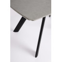 avolo allungabile Raili 119,5/180x85 nero-grigio Bizzotto dettaglio