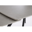 avolo allungabile Raili 119,5/180x85 nero-grigio Bizzotto dettaglio