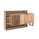 Credenza 3 ante Nashik Bizzotto vista