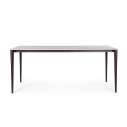 Tavolo Reija 180x90 rust-grigio chiaro Bizzotto vista