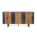 Credenza 2 ante 3 cassetti Garwood Bizzotto vista