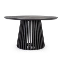 Tavolo Odion Ø 130 black Bizzotto vista