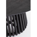Tavolo Odion Ø 130 black Bizzotto dettaglio