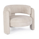 Poltrona Aisha beige Bizzoto vista