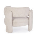 Poltrona Aisha beige Bizzoto vista