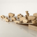 16 Animali Puzzle componibile Danese Milano vista