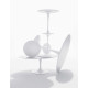 Knoll Saarinen Tavolo Tulip Ø 107 Laminato Bianco ambientazione