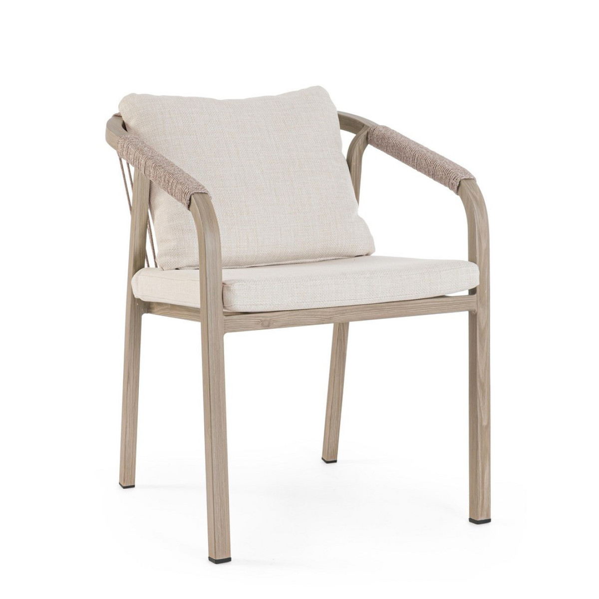 Sedia con braccioli Kalimera Timber