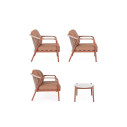 Set4 Salotto Miravet Rame Bizzotto vista