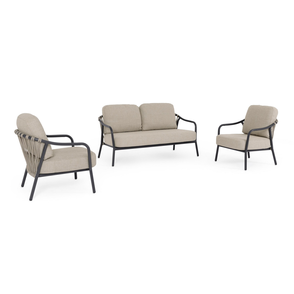 Set3 Salotto Edvige Antracite