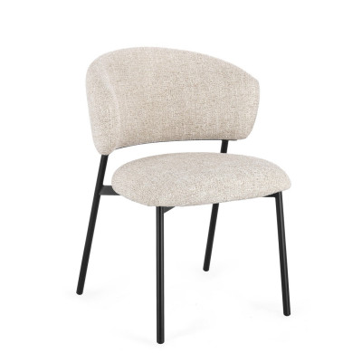 Sedia Prisca Nero-Sand