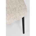 Sedia Prisca Nero-Sand Bizzotto dettaglio