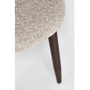 Sedia Amalia Noce-Beige Bizzotto dettaglio