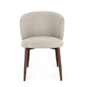 Sedia Amalia Noce-Beige Bizzotto vista