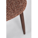 Sedia Amalia Noce-Terracotta Bizzotto dettaglio