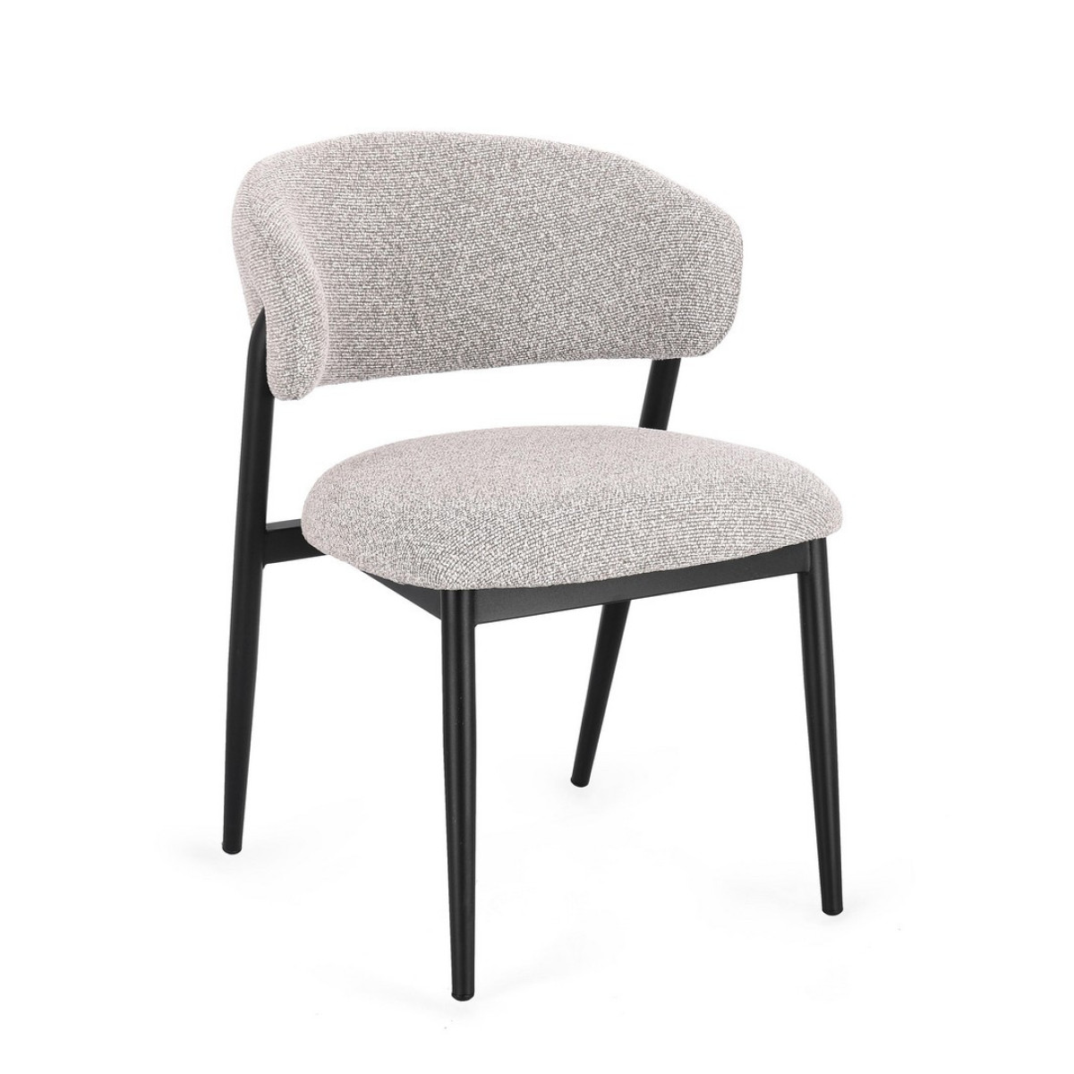 Sedia Cassandra Nero-Grigio