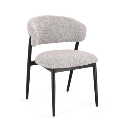 Sedia Cassandra Nero-Grigio