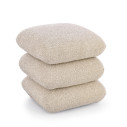Pouf Antara Beige Bizzotto vista