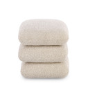 Pouf Antara Beige Bizzotto vista