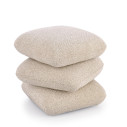 Pouf Antara Beige Bizzotto vista